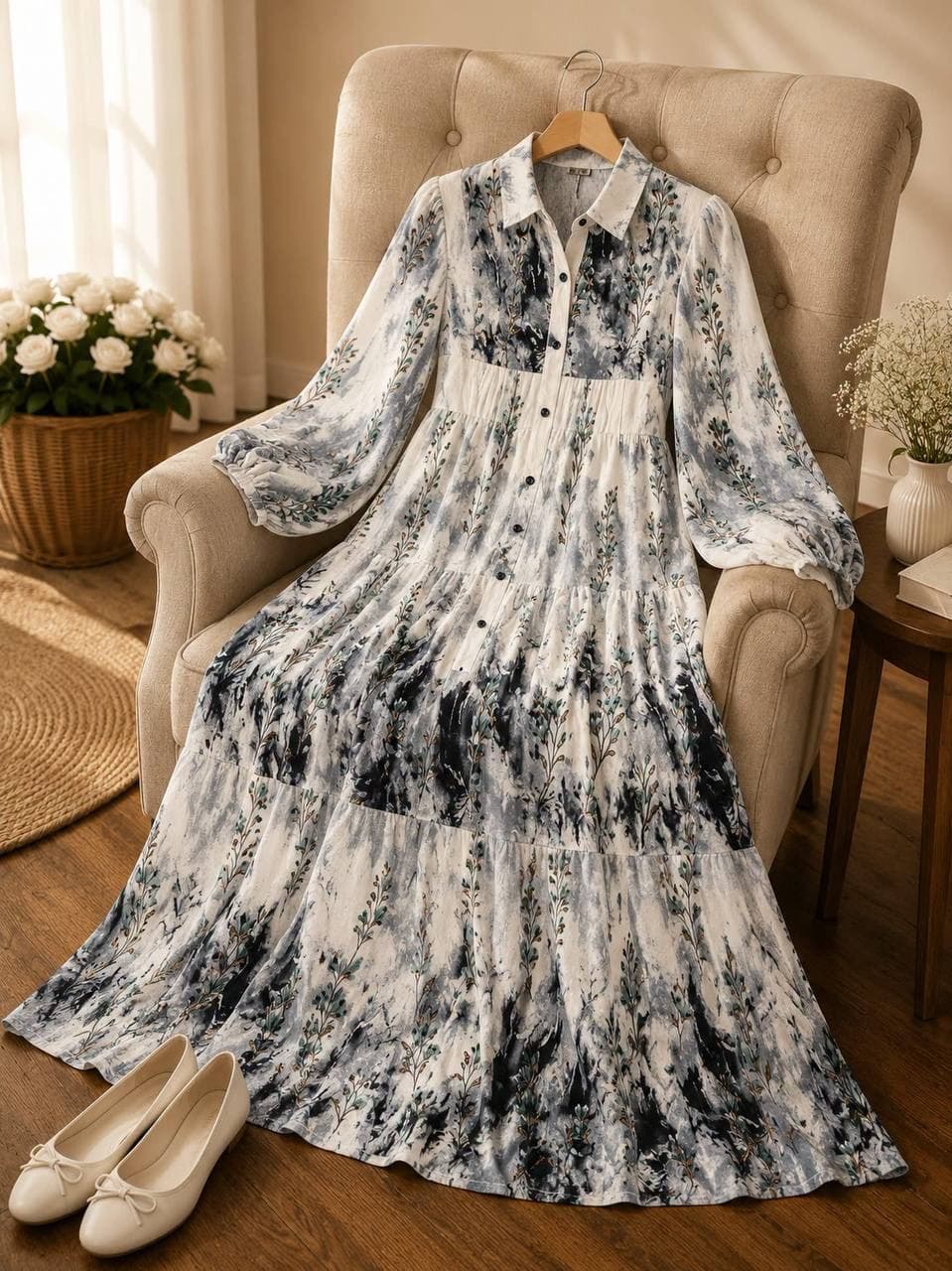 dress in blue