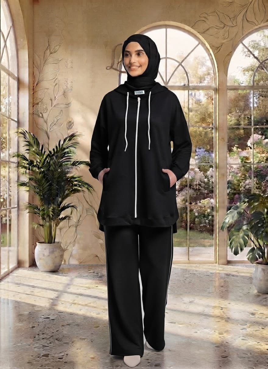 Set 2 pieces in Black