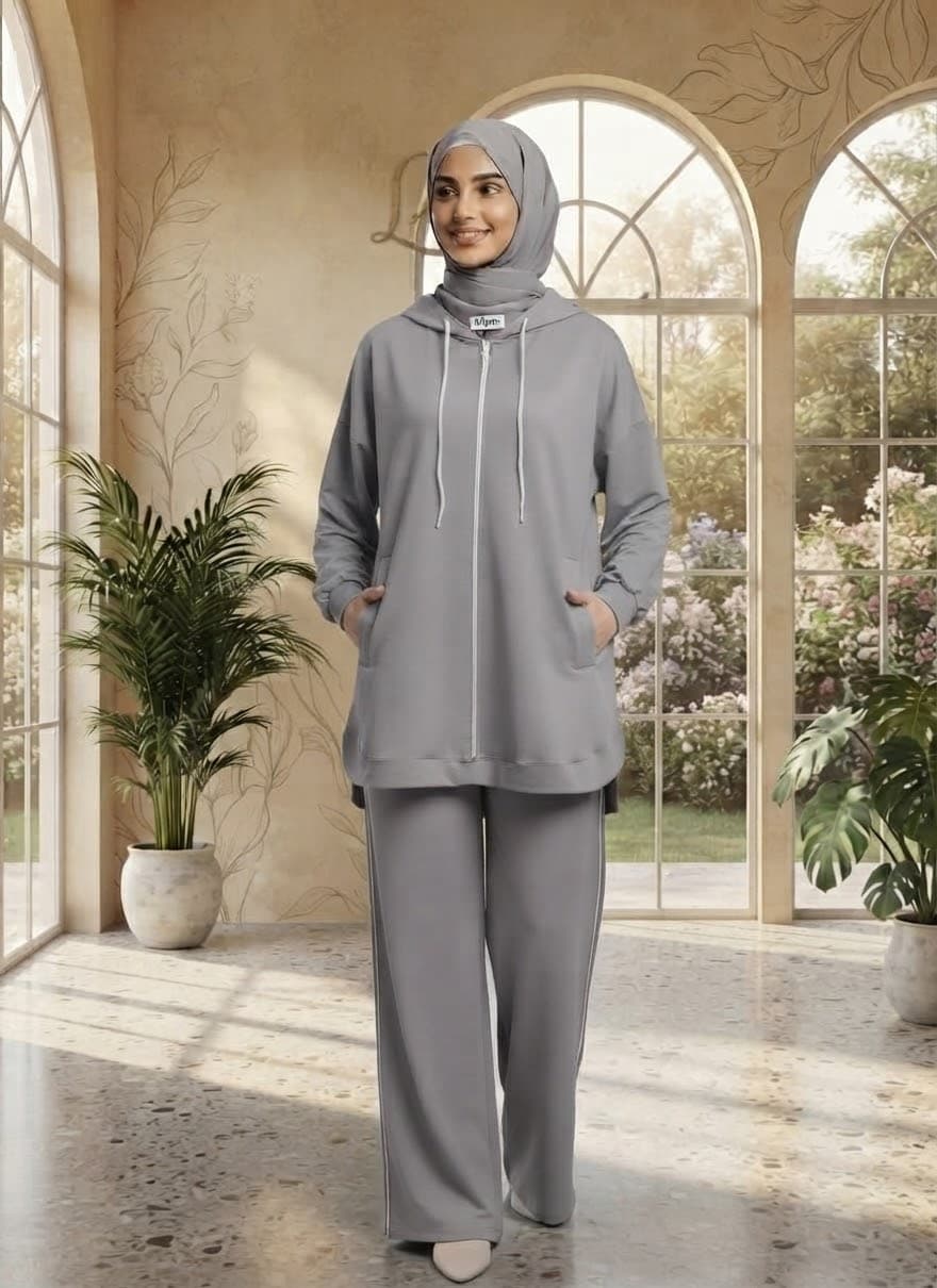 Set 2 pieces in Grey