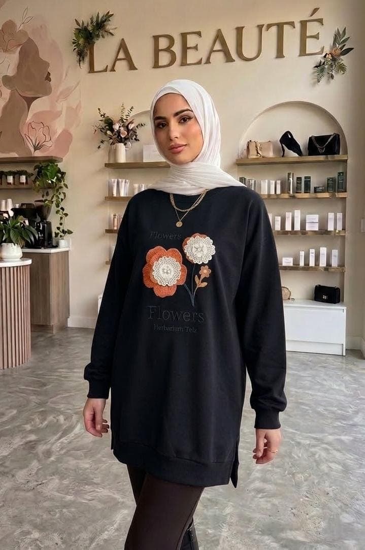HODIES 1 PIECE in BLACK